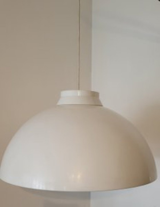 Image 1 of Lampada a sospensione Kd6 4006 bianca di Achille e Pier Giacomo Castiglioni per Kartell, 1950