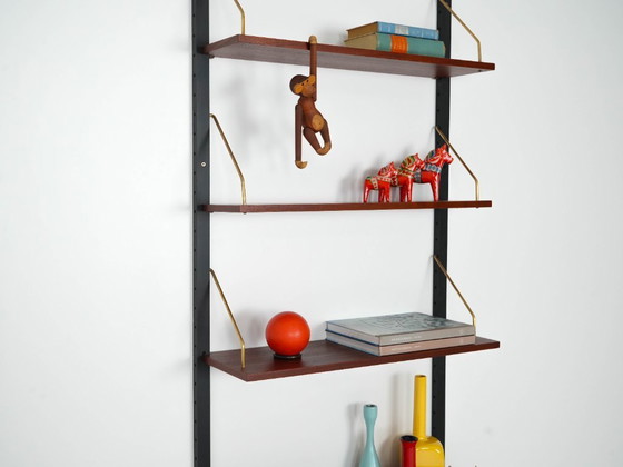 Image 1 of Teak shelving unit, Danish design, 1960s, production: Denmark