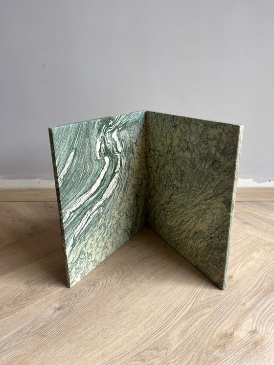 Image 1 of Roche Bobais cippolino marble side coffee table