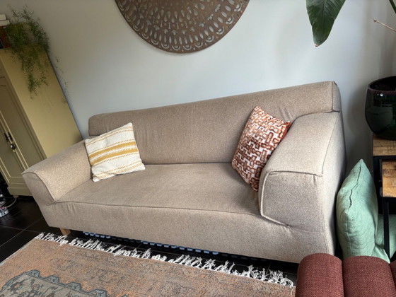 Design On Stock Bloq 2 1/2 Sitzer Sofa mit Stoffbezug, 3-5 Sitzer Sofas, Beige, Modern (Foto 2 von 5)