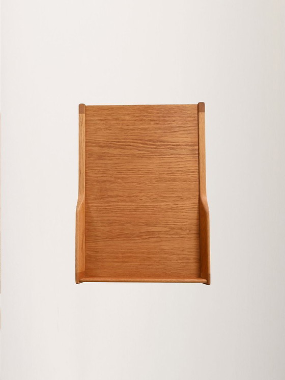 Image 1 of 1960s Scandinavian vintage oak bedside table