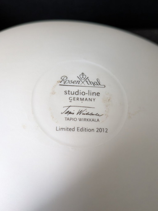 Rosenthal Pollo XL 20cm – Limited Edition 2012 – Tapio Wirkkala (With Original Box) – vazen, Porcelain (photo 2 of 9)