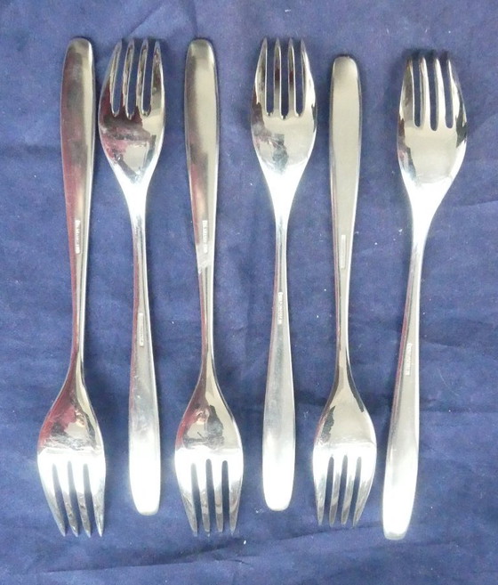 Image 1 of Service de couverts WMF Modèle Hamburg 24 pièces 6 personnes Argent 90 WO3aeb