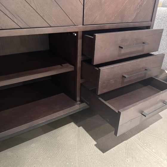 Baltara Storage Cabinet - Oak Coffee – INHOUSE, Wood (photo 3 of 3)