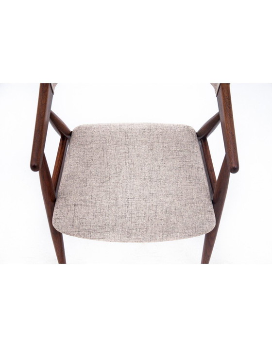 Image 1 of Vier Stühle aus Teakholz von Ejner Larsen & Aksel Bender Madsen, Dänemark, 1960er Jahre.