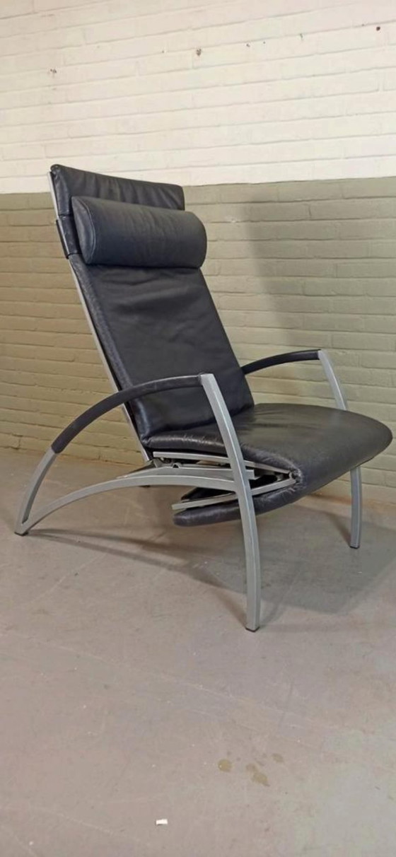 Image 1 of Sillón reclinable de cuero Interprofil 'Pax'