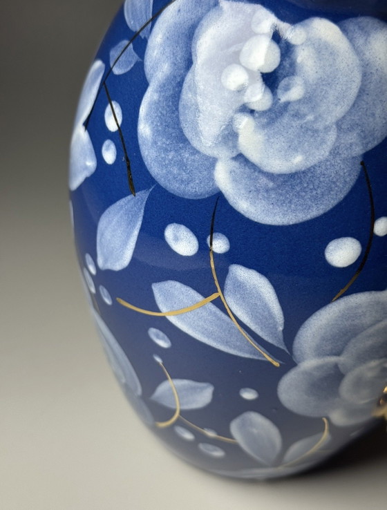 Image 1 of Brocca Art Déco Boch Frères La Louvière di Raymond Chevalier, Belgio, anni '30