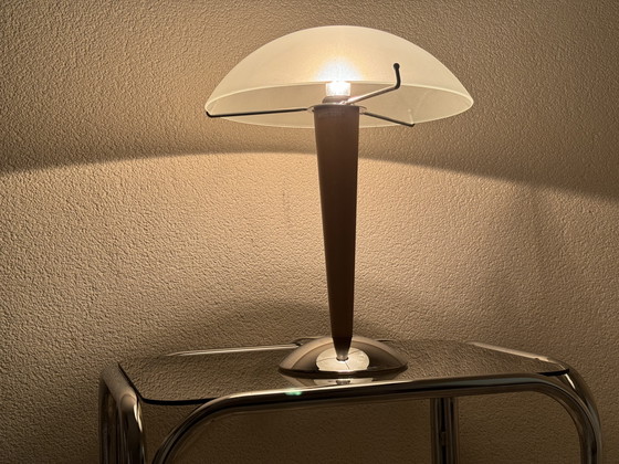 Image 1 of Vintage IKEA Kvintol Paddestoel Lamp, tafellamp uit de jaren 80, Pop-Art, Space Age