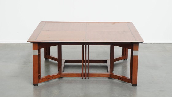 Image 1 of Large square Art Deco coffee table by Schuitema from the Decoforma series