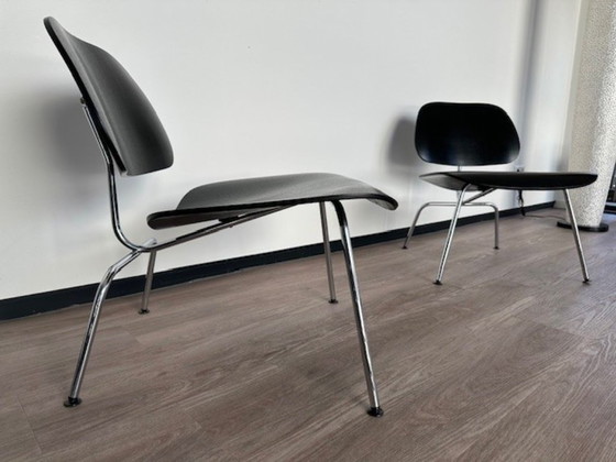 Image 1 of 2 piezas Silla de madera Vitra LCM Charles Eames