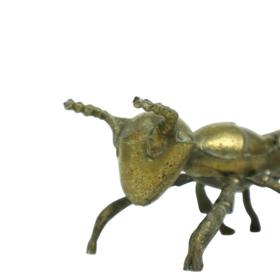 Image 1 of Estatua de cenicero de hormigas e insectos bañada en cobre