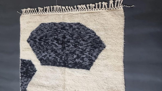 Alfombra tradicional Beni Ouraine tejida a mano y hecha a medida, 2/3 m – Alessi, Wool (photo 3 of 8)
