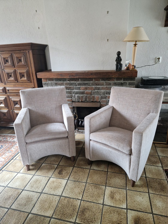Image 1 of Zwei Sessel der Serie „Evidence“, Typ Dolcinea