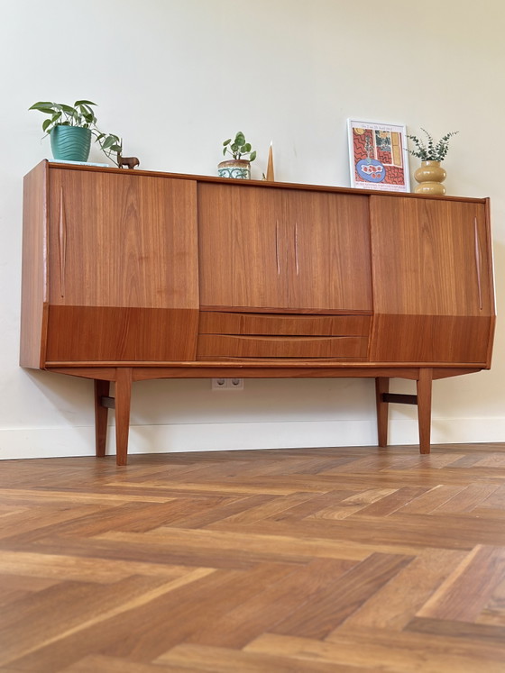 Vintage Highboard Danish Design E.W. Bach Wood 1950s/60s – Sideboard cabinet (photo 12 of 15)