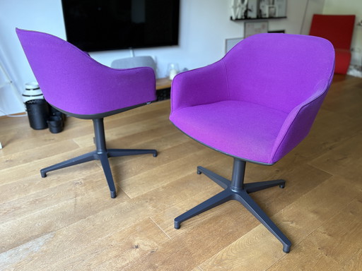 Vitra Softshell Stoel Stoff
