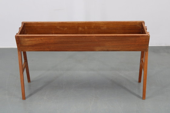 Image 1 of Soporte para jardinera de pino de la década de 1960, Dinamarca