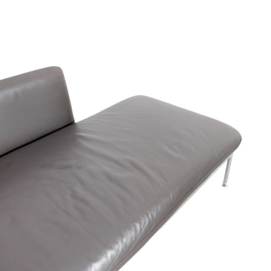 Original Brühl Roro Sofa Eckcouch Leder Small Design Grau – Ecksofas, Leather (photo 9 of 12)