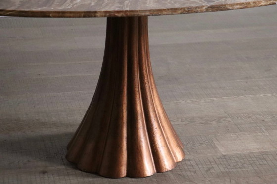 Oval Onyx Marble Dining Table By Angelo Mangiarotti, Italy, 1970s – Iron, Vintage (photo 10 of 14)