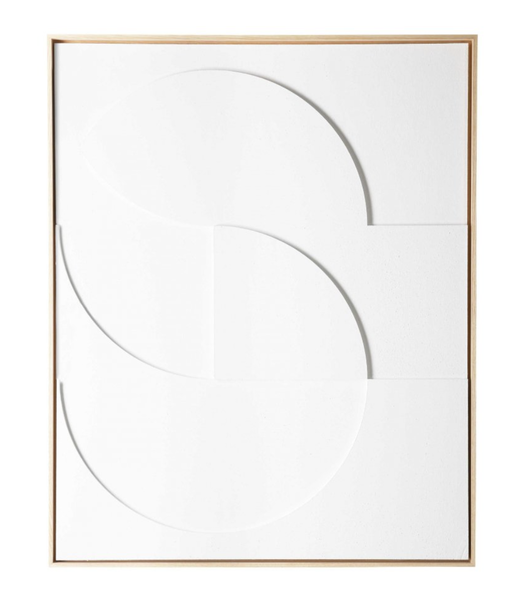 HKliving Framed Relief wall deco
