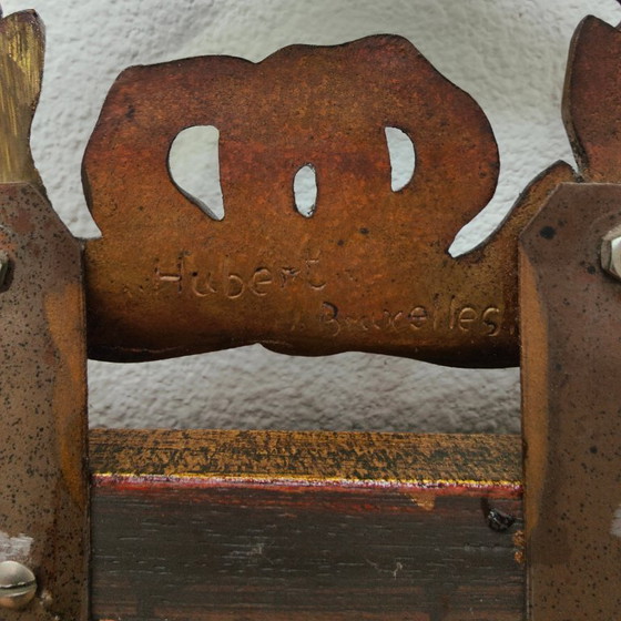 Image 1 of Antieke Regency Barok Rococo facet geslepen spiegel passpiegel.