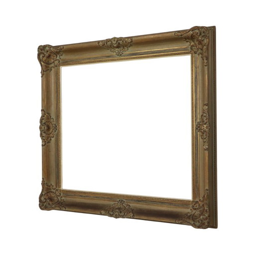 Grote Gouden Barok Stijl Lijst Klassiek Houten Kader 90x80cm – lijsten, Wood