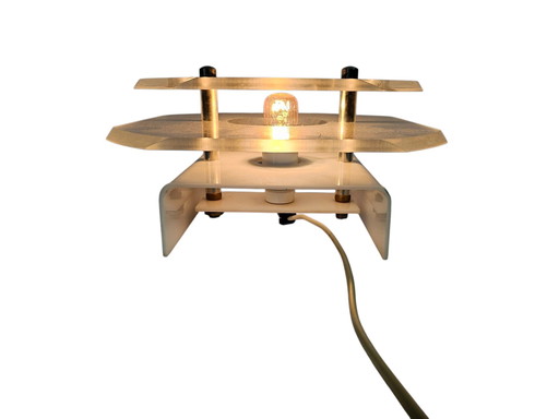 Herda Verlichting BV - Space Age - lampada da parete - acrilico - plexiglass - anni &#39;70