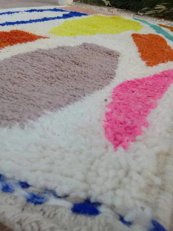 Tappeto marocchino in lana fatto a mano, 250cm x 150cm, pezzo unico. – Tappeti, Wool (photo 5 of 11)