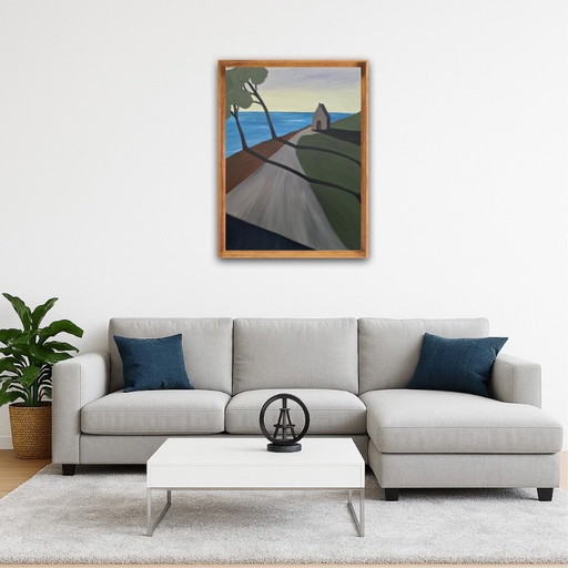 Öl auf bespanntem Keilrahmen 81x60cm.  Wird ohne Rahmen verkauft