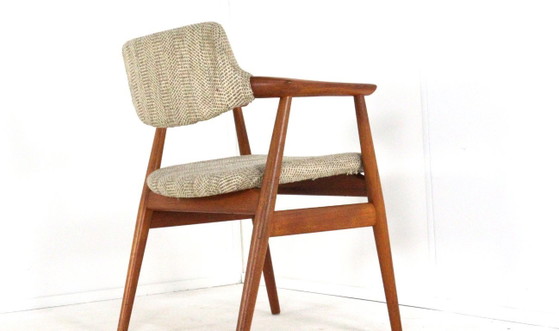 Image 1 of Svend Åge Eriksen pour Glostrup GM11 chaise chaise de salle à manger vintage