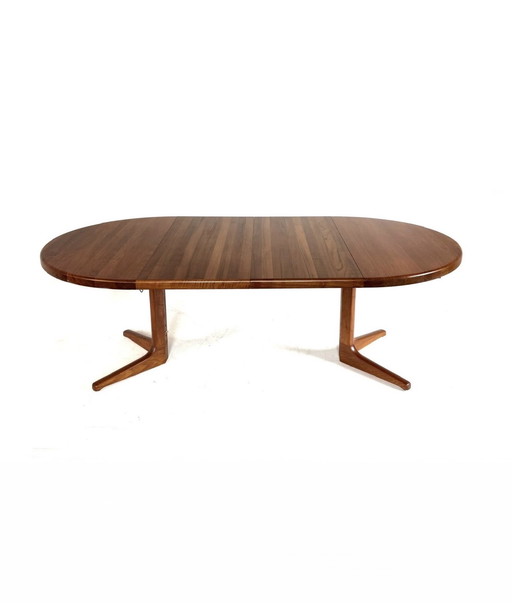 Vintage XXL extendable dining table, Glostrup Møbelfabrik '70