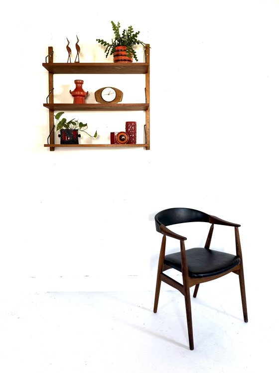 Image 1 of Sistema a parete vintage in teak, Poul Cadovius '60