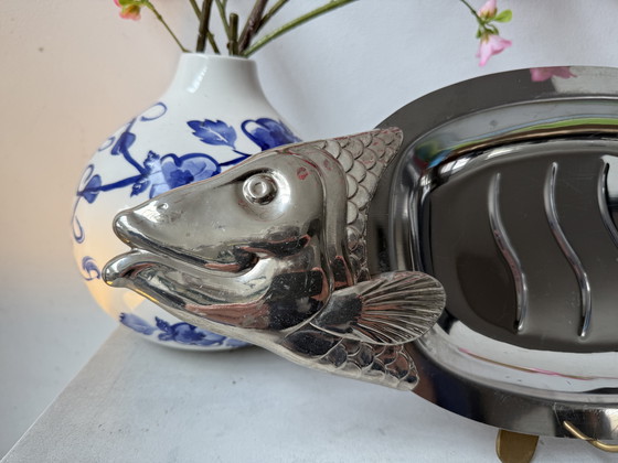 Image 1 of vintage bmf fish serving platter – west germany 1970s