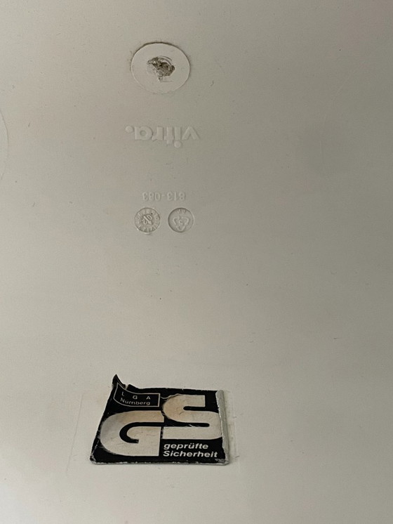 Image 1 of Set di 4 sedie originali Vitra Panton modello S – Design (bianche)