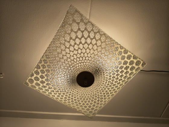 Image 1 of Lampada da soffitto vintage a 2 luci