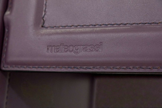 Image 1 of (3) Sedie "Korium" in pelle di Tito Agnoli per Matteo Grassi