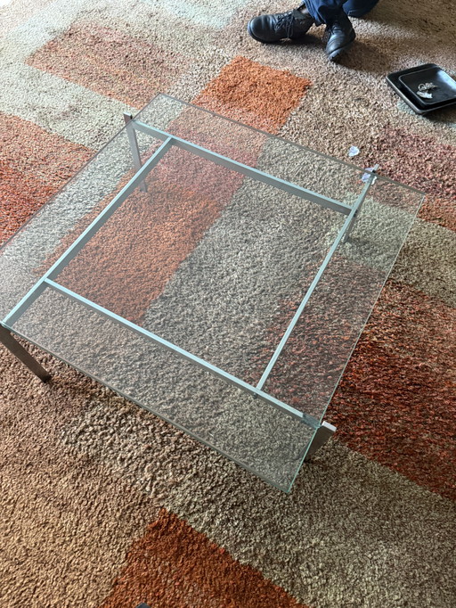 PK61 Table basse Poul Kjærholm pour Fritz Hansen