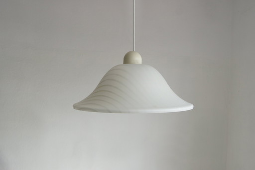 Grand plafonnier en verre du Mid Century de Peill & Putzler