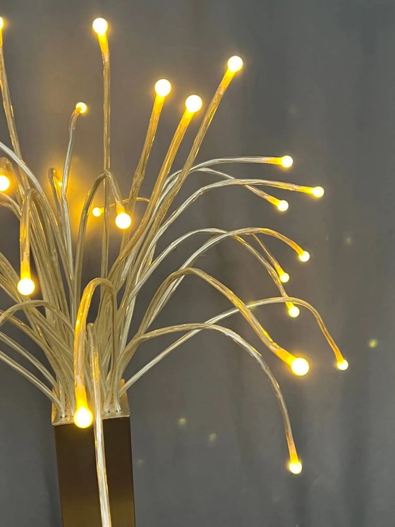 Lampe vintage. Métal chromé. – Lampadaires, Metal, Chrome (photo 7 of 7)