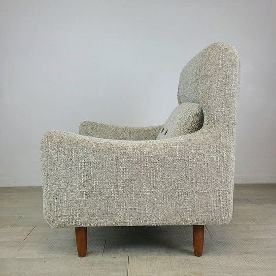 Image 1 of Rare Fauteuil SF116 Dit "Teckel" by Michel Mortier - Edition Steiner, 1963