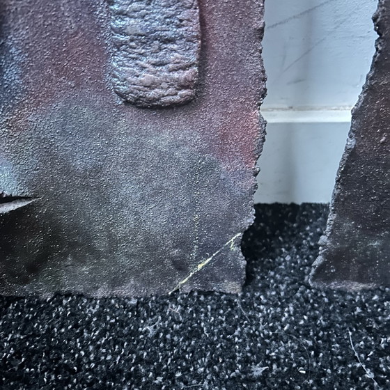 Image 1 of Colja de Roo masker sculpturen Raku