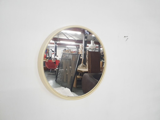 Image 1 of Mid-century round polyester mirror, The Netherlands 1960's