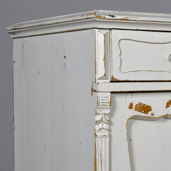 Image 1 of Antikes Kiefernholz-Sideboard, um 1910