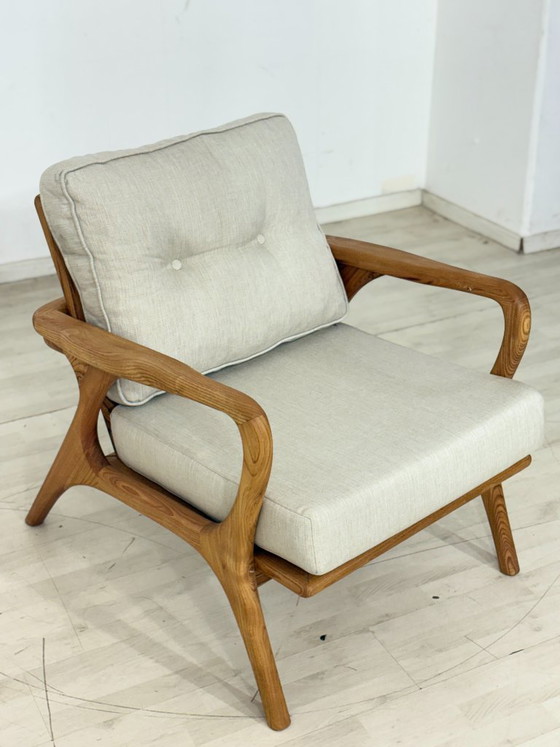 High-quality retro armchair / retro living room armchair / dining room armchair / retro vintage armchair (photo 3 of 10)