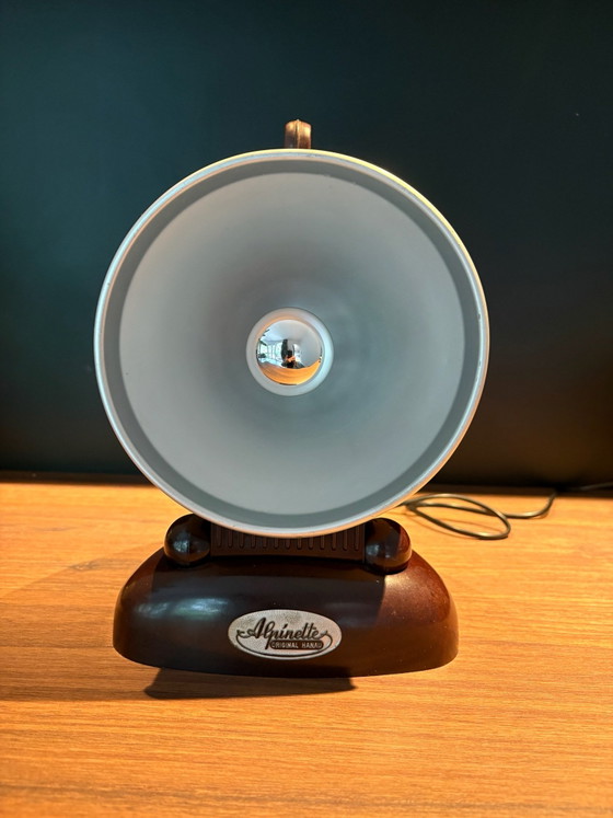 Lampe Space Age (vintage Alpinette) – Plastique, Métal (photo 3 of 14)