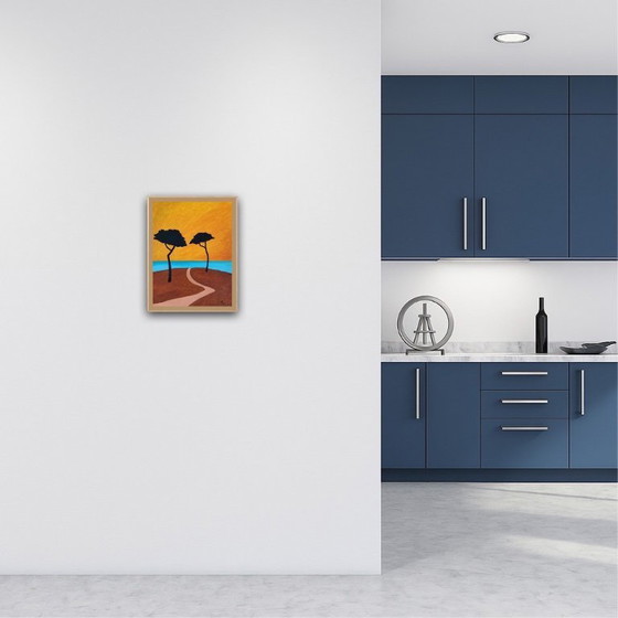 Image 1 of Óleo sobre lienzo, 40x30cm. Enmarcado.