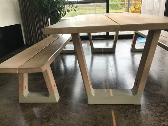 Image 1 of Table de base Arco avec 2 bancs