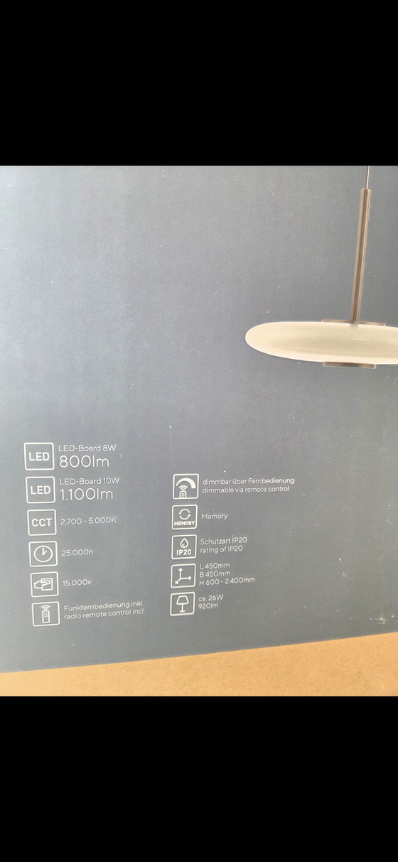 Image 1 of PURE E-Vitrum - Suspension design Paul Neuhaus -45 cm - Neuve