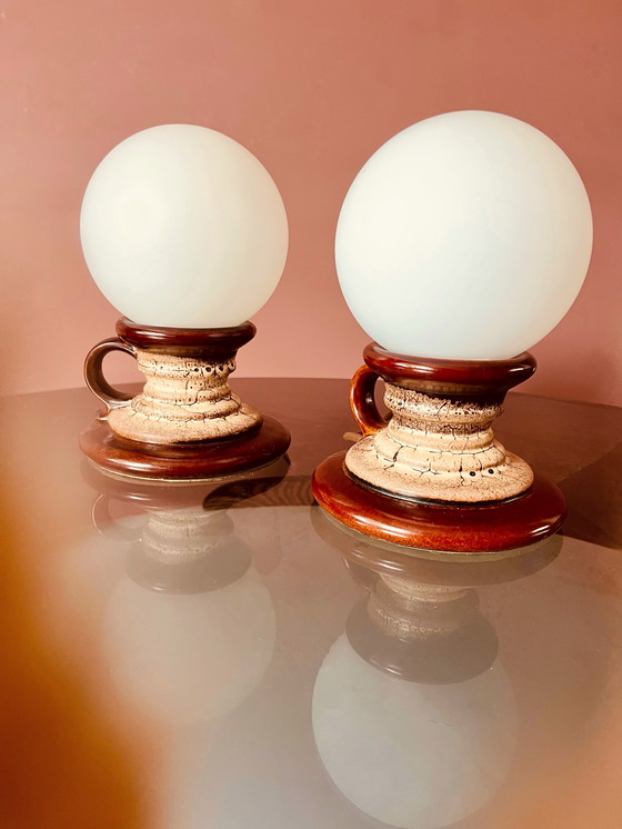 Image 1 of Set, Fat Lava (nacht)bollampjes van Pan