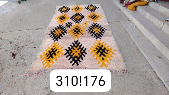 Image 1 of Handgeknoopt Berber kleed wol 310x176cm