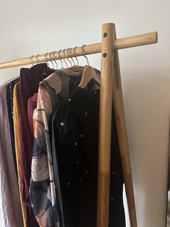 Image 1 of Karup kledingrek japandi hardhout eiken